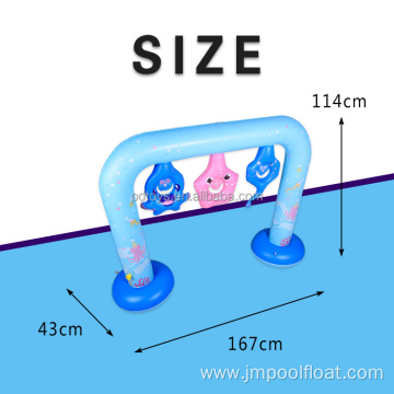 Arch splash Water gun inflatable shooting game toy